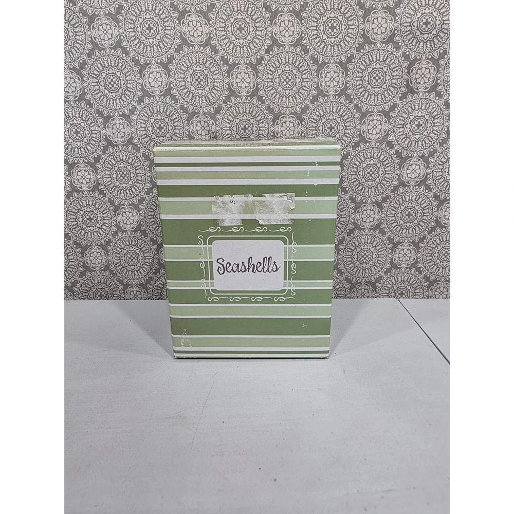 Scentsy Seashells Warmer Plug In Wax Melt Home‎ Fragrance Coastal Beach Theme